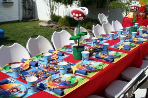 Ideas de decoración para una fiesta de cumpleaños de Super Mario Bros