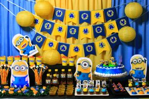 Decoración de cumpleaños Minion ¡Ba-na-na!