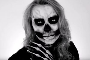 skeleton-makeup