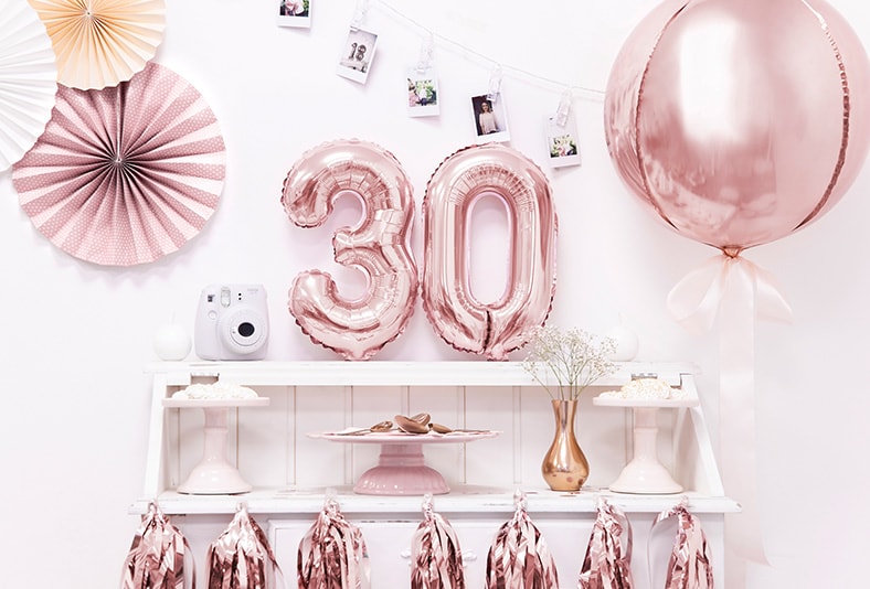 Globos de feliz cumpleaños para adultos, decoraciones de fiesta de  cumpleaños para hombres y mujeres, 40 años, 30 años, 40 años, 50 años, 60  años