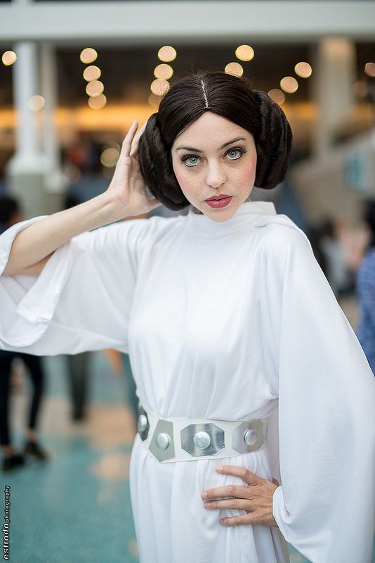 Como disfrazarse de princesa Leia Star Wars